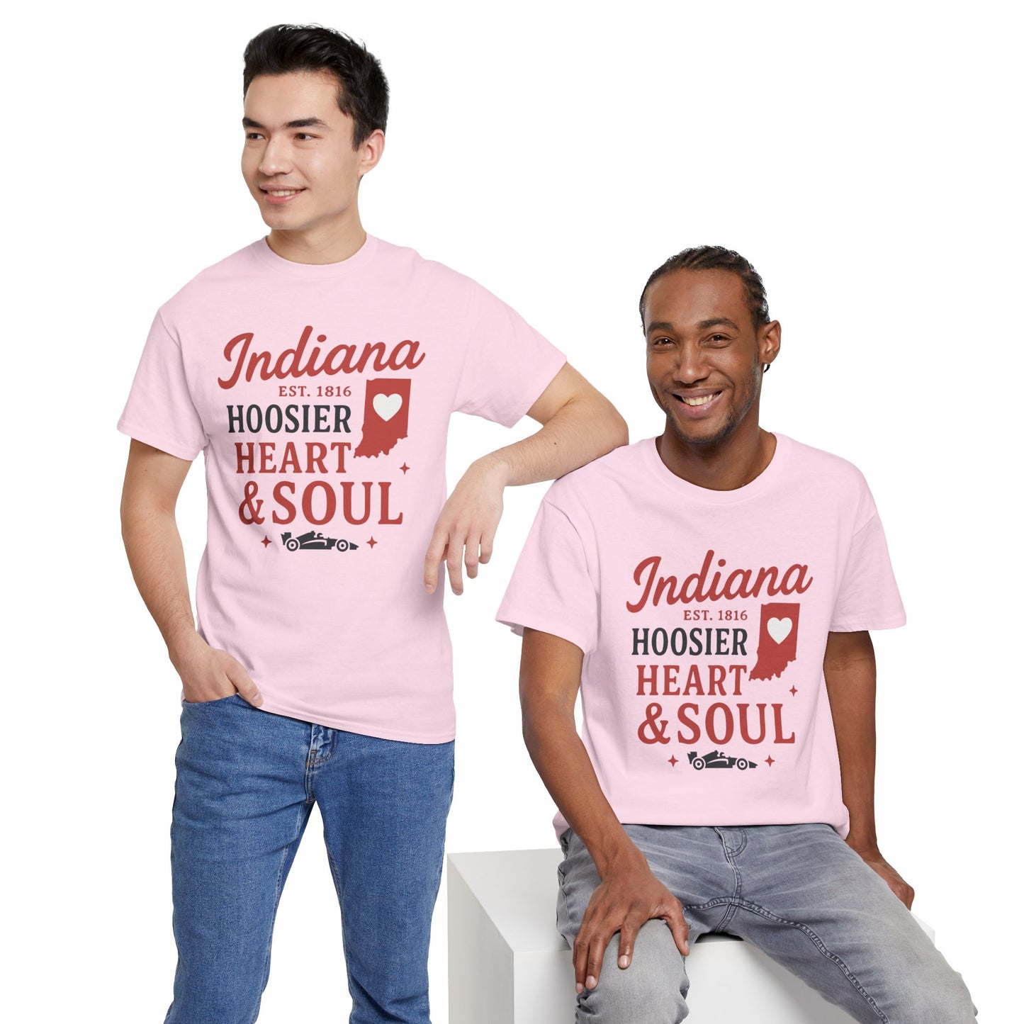 Indiana Hoosier Heart & Soul T-Shirt