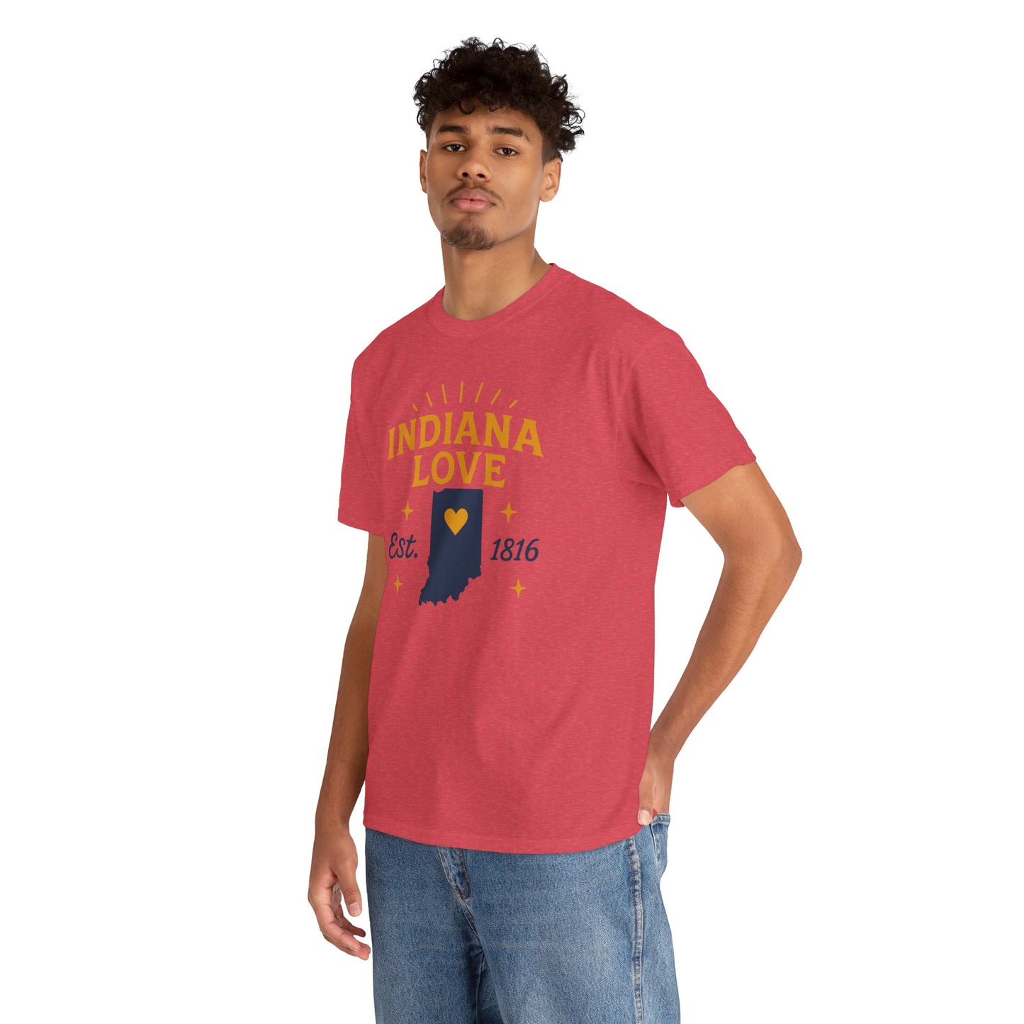 Indiana Love T-Shirt – Est. 1816 State Tee