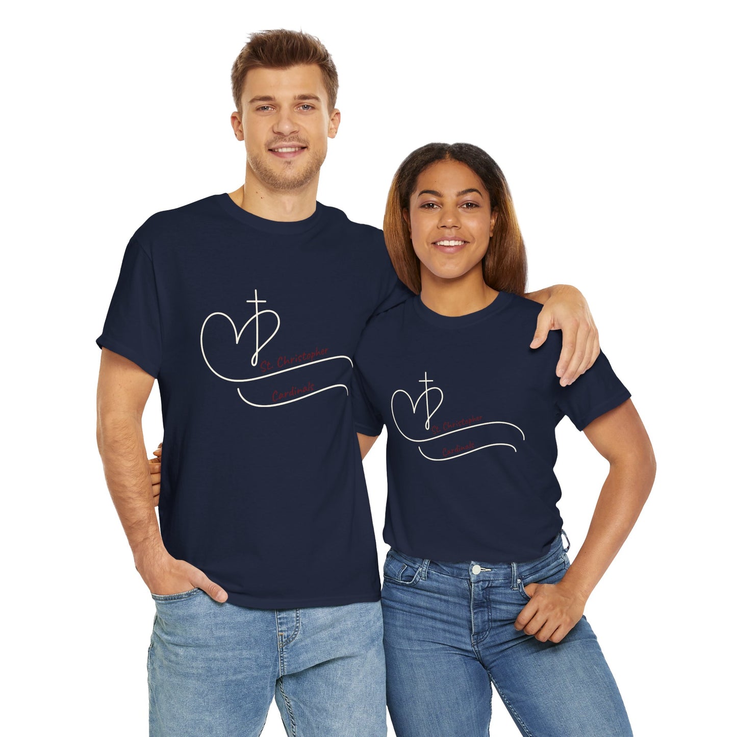 Adult T-Shirt - St. Christopher Cardinals