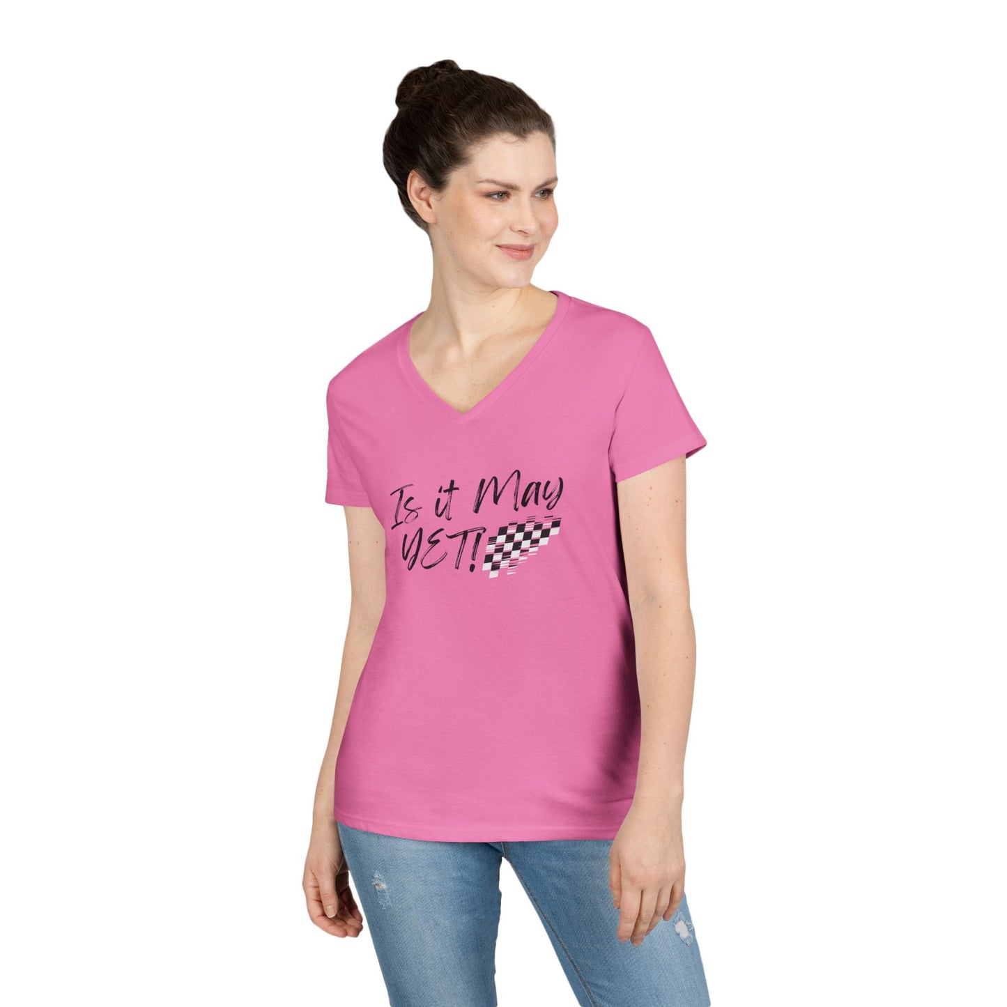 Is It May Yet? V-Neck Women's Tee