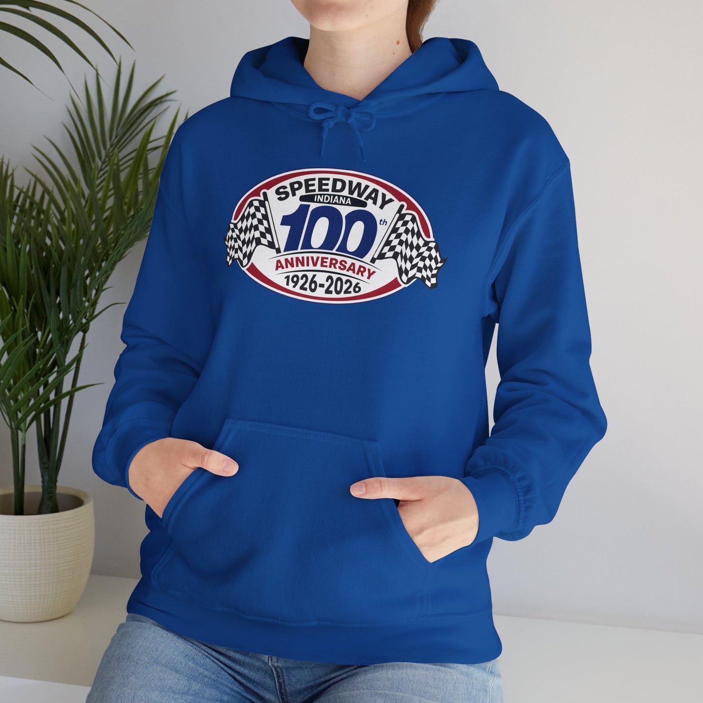 Adult Official Logo Centennial Sweatshirt — Speedway '1926–2026'