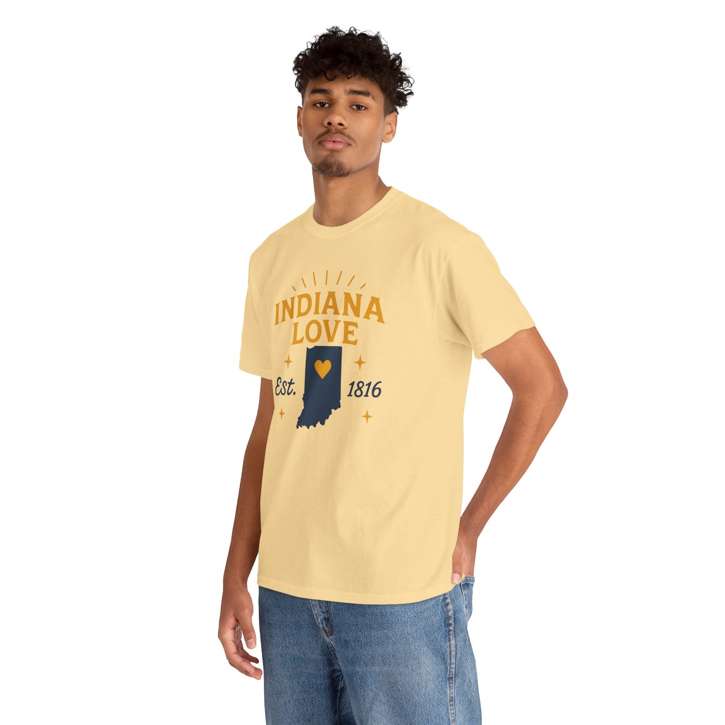 Indiana Love T-Shirt – Est. 1816 State Tee