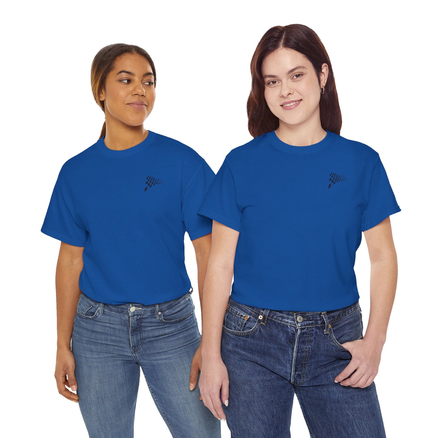 Adult - Is It May Yet? Tee – Racing Checkered Graphic T-Shirt in Flag colors