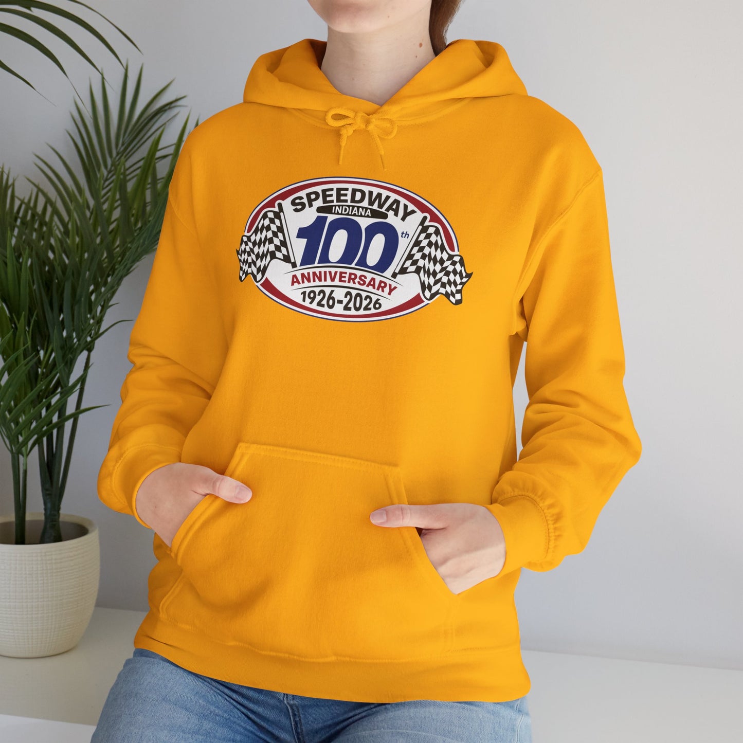 Adult Official Logo Centennial Sweatshirt — Speedway '1926–2026'