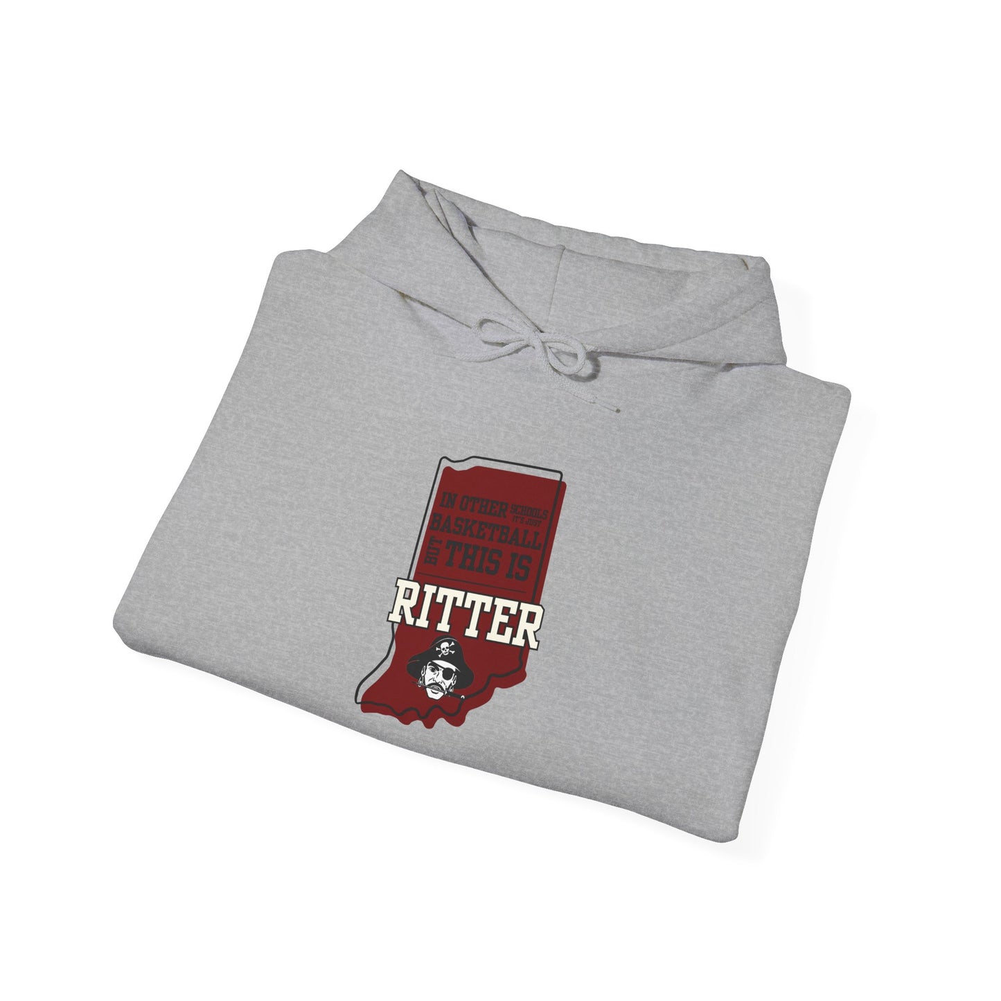 Adult Hoodie - Ritter Raiders Basketball