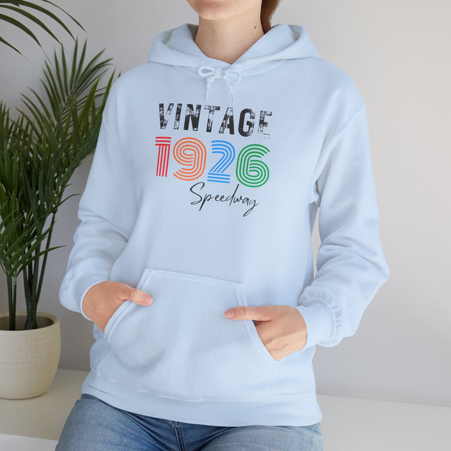 Adult 100th Anniversary - Speedway Vintage Hoodie
