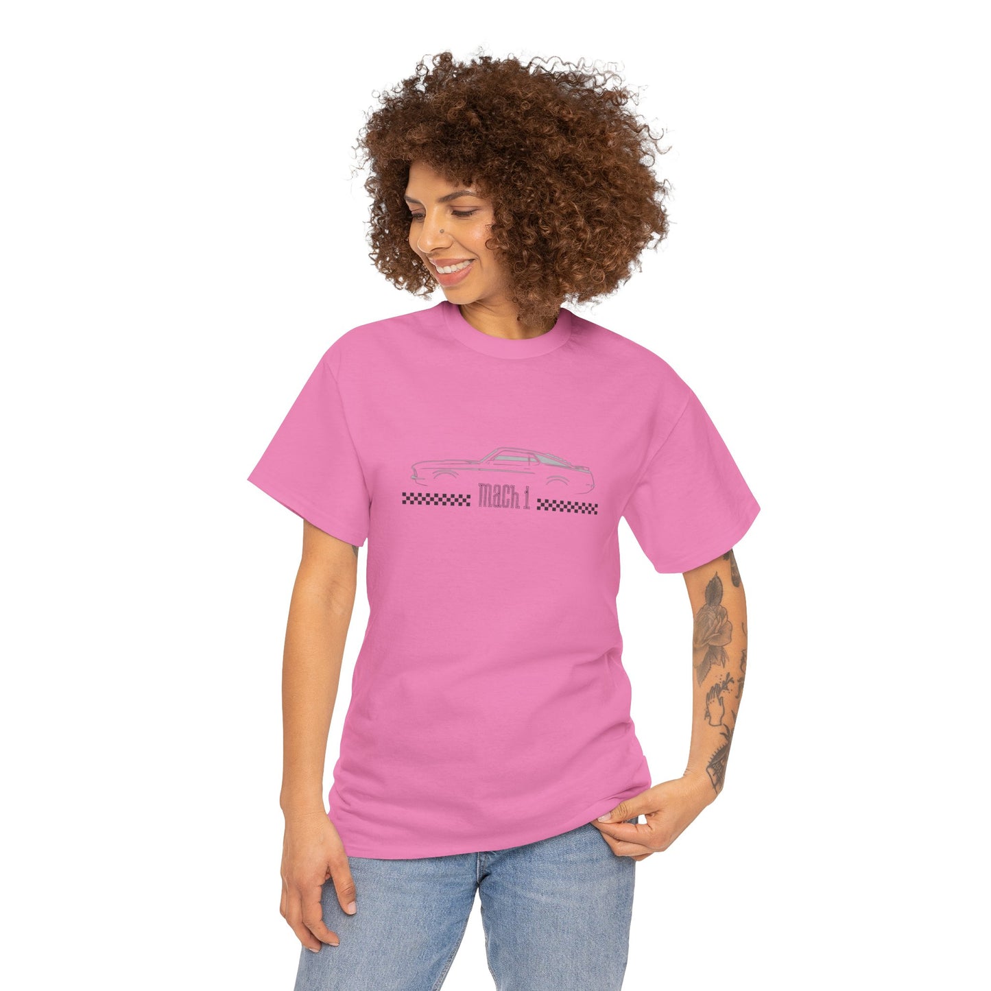 Adult Mustang Mach 1 tee — Vintage Muscle Car