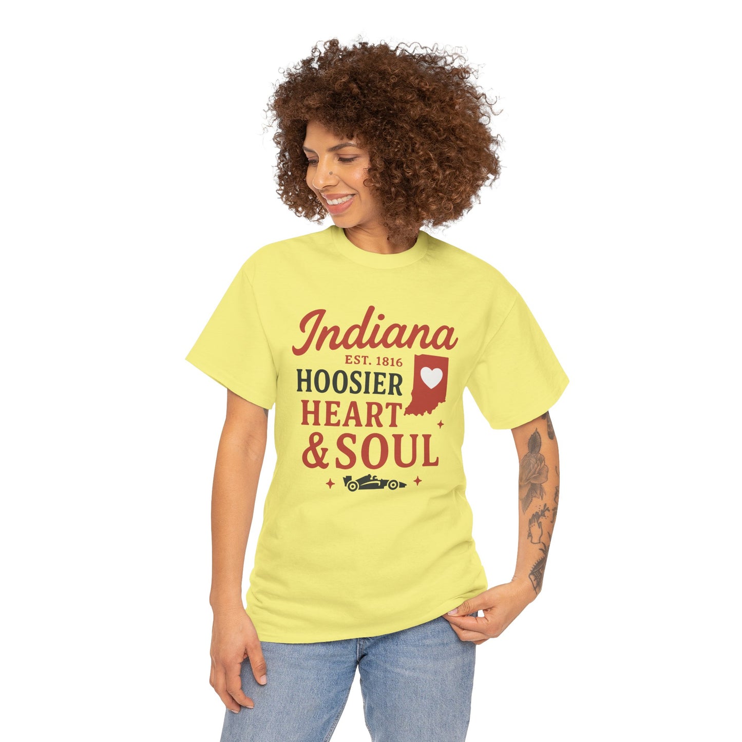 Indiana Hoosier Heart & Soul T-Shirt