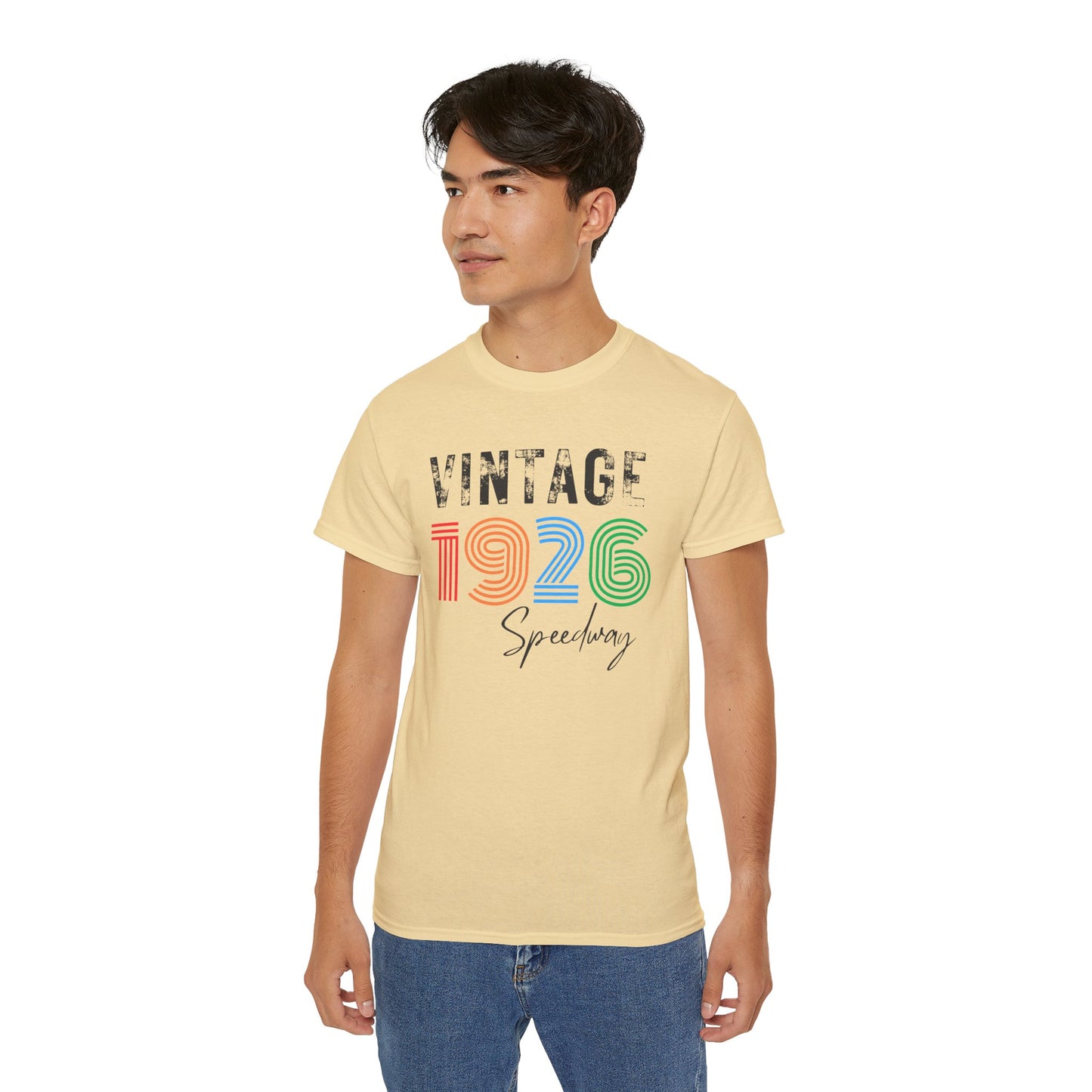 Adult 100th Anniversary - Speedway Vintage Tee