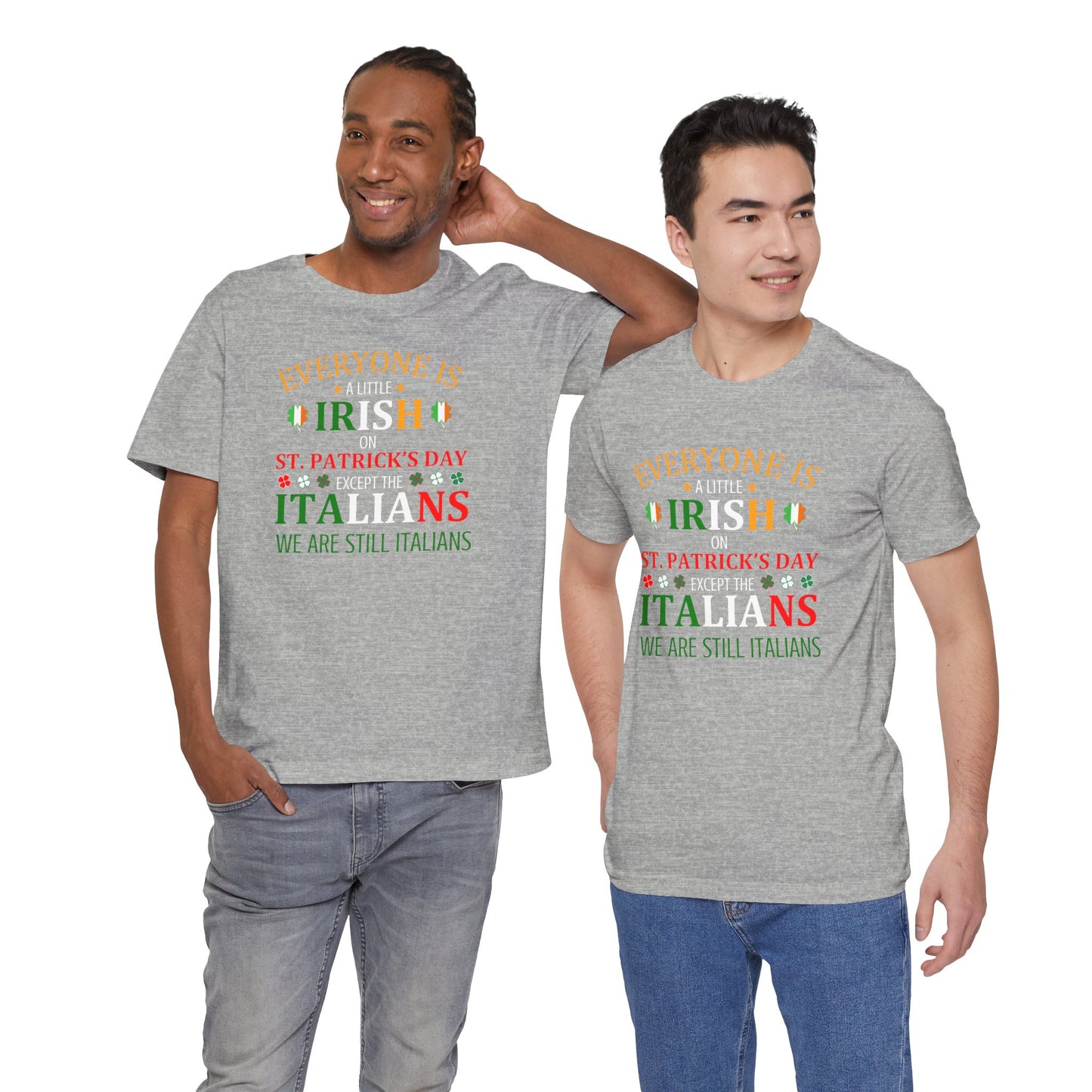 Italian St. Patrick's Day Shirt - Jersey Short Sleeve Tee