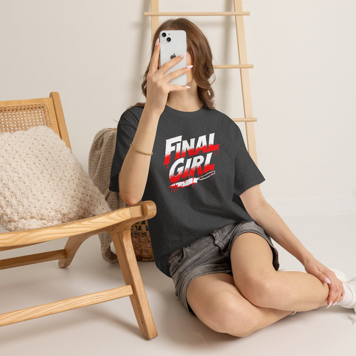 Final Girl T-Shirt — Retro Horror Graphic Tee