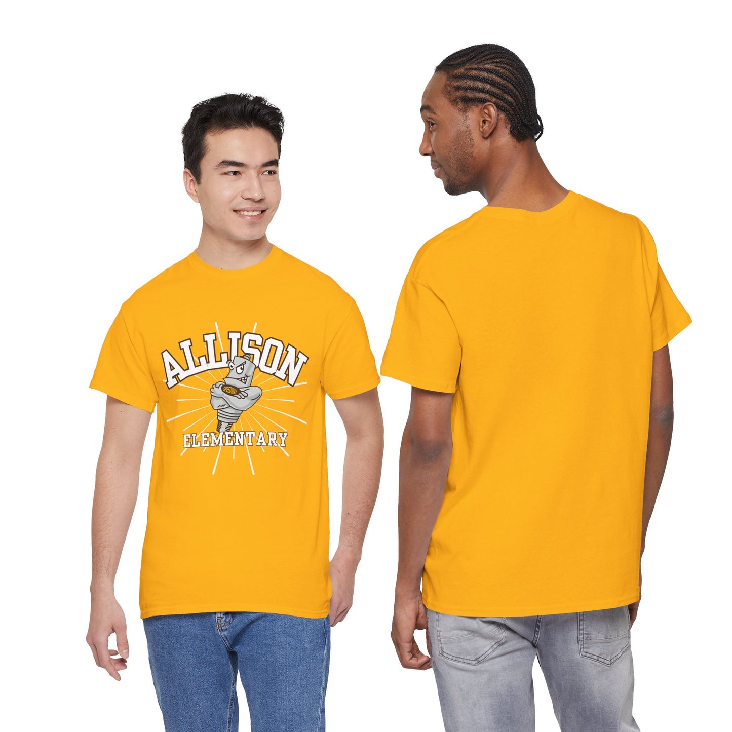 Adult - Allison Elementary Cotton T-Shirt, School Spirit Wear