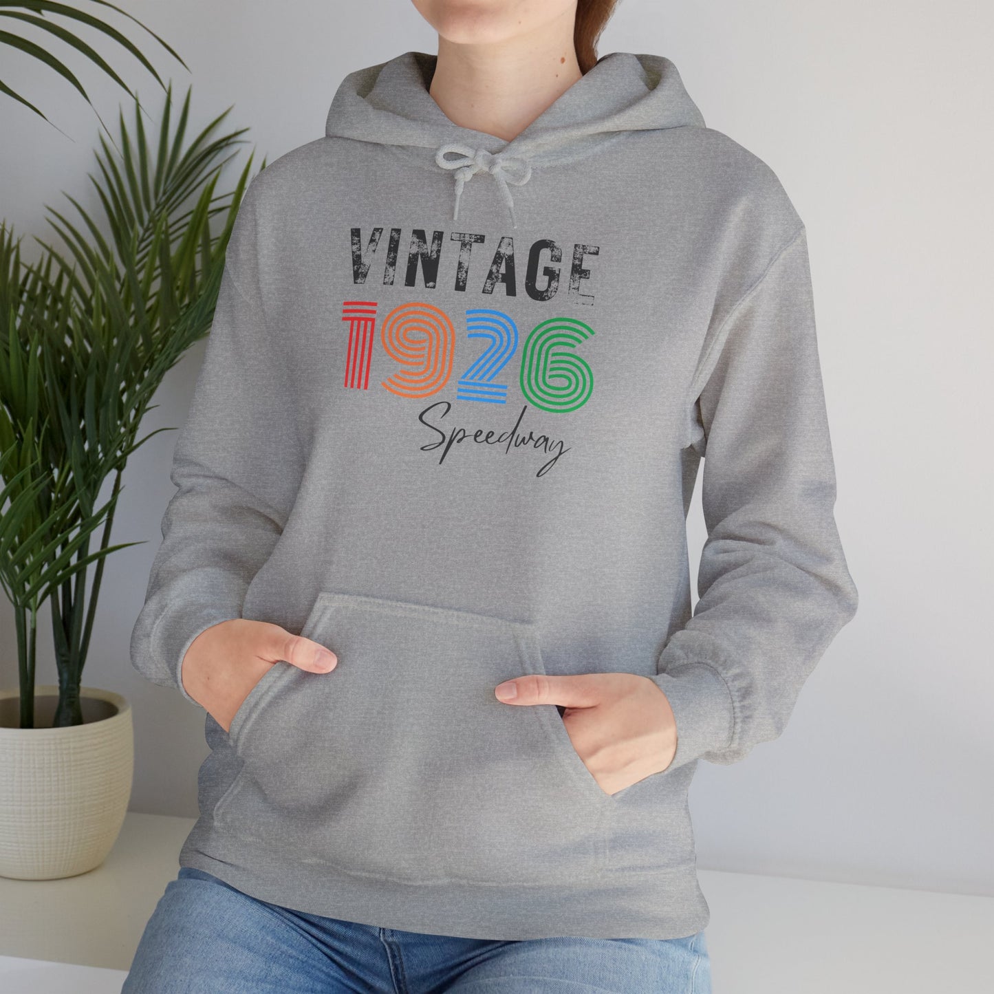 Adult 100th Anniversary - Speedway Vintage Hoodie