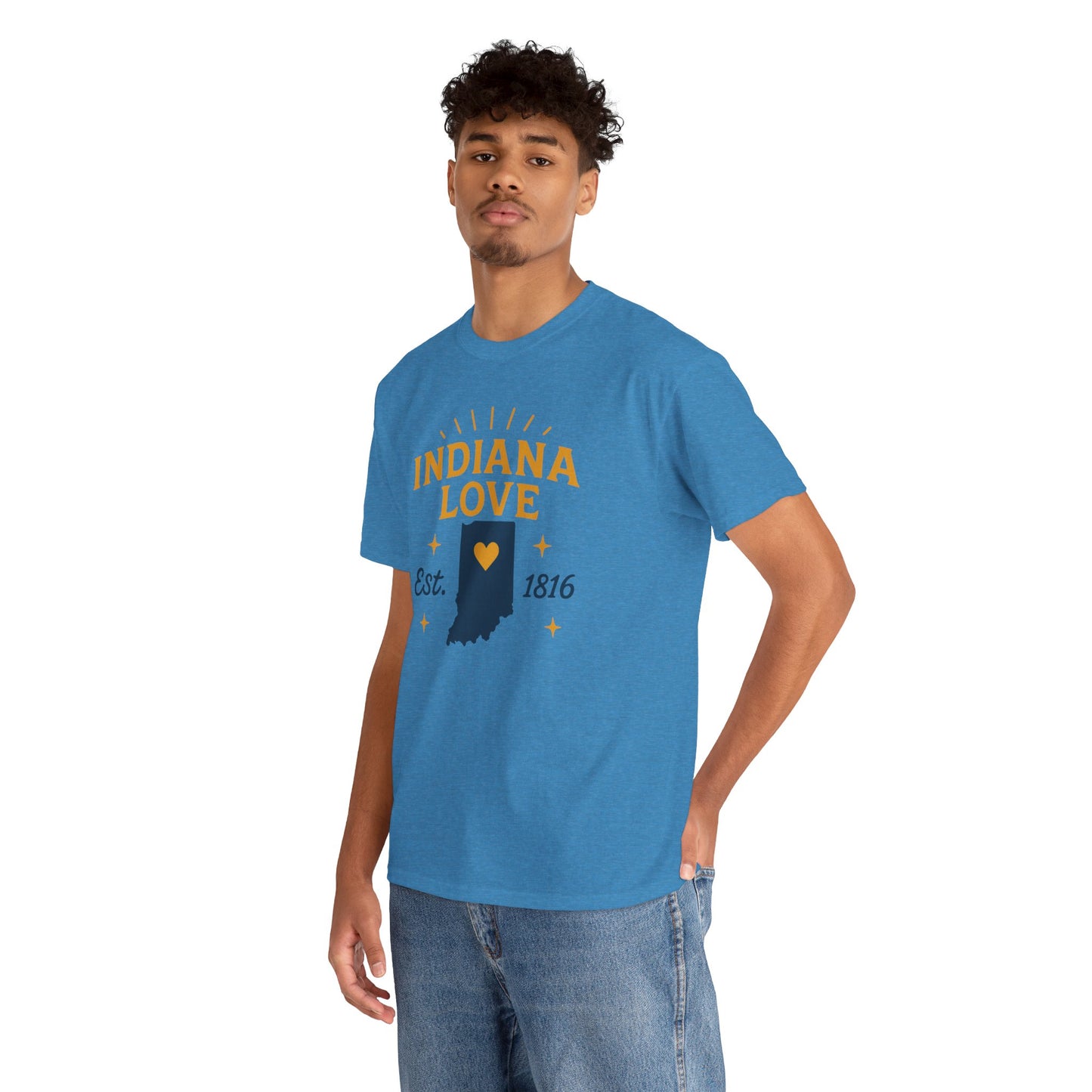 Indiana Love T-Shirt – Est. 1816 State Tee