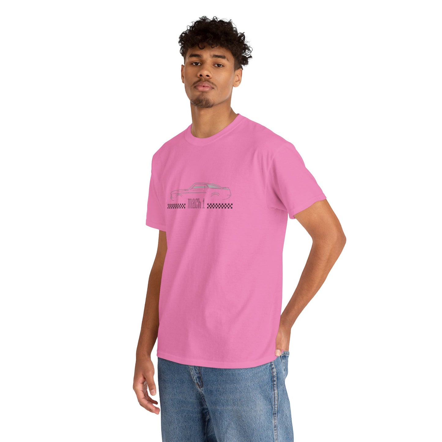 Adult Mustang Mach 1 tee — Vintage Muscle Car