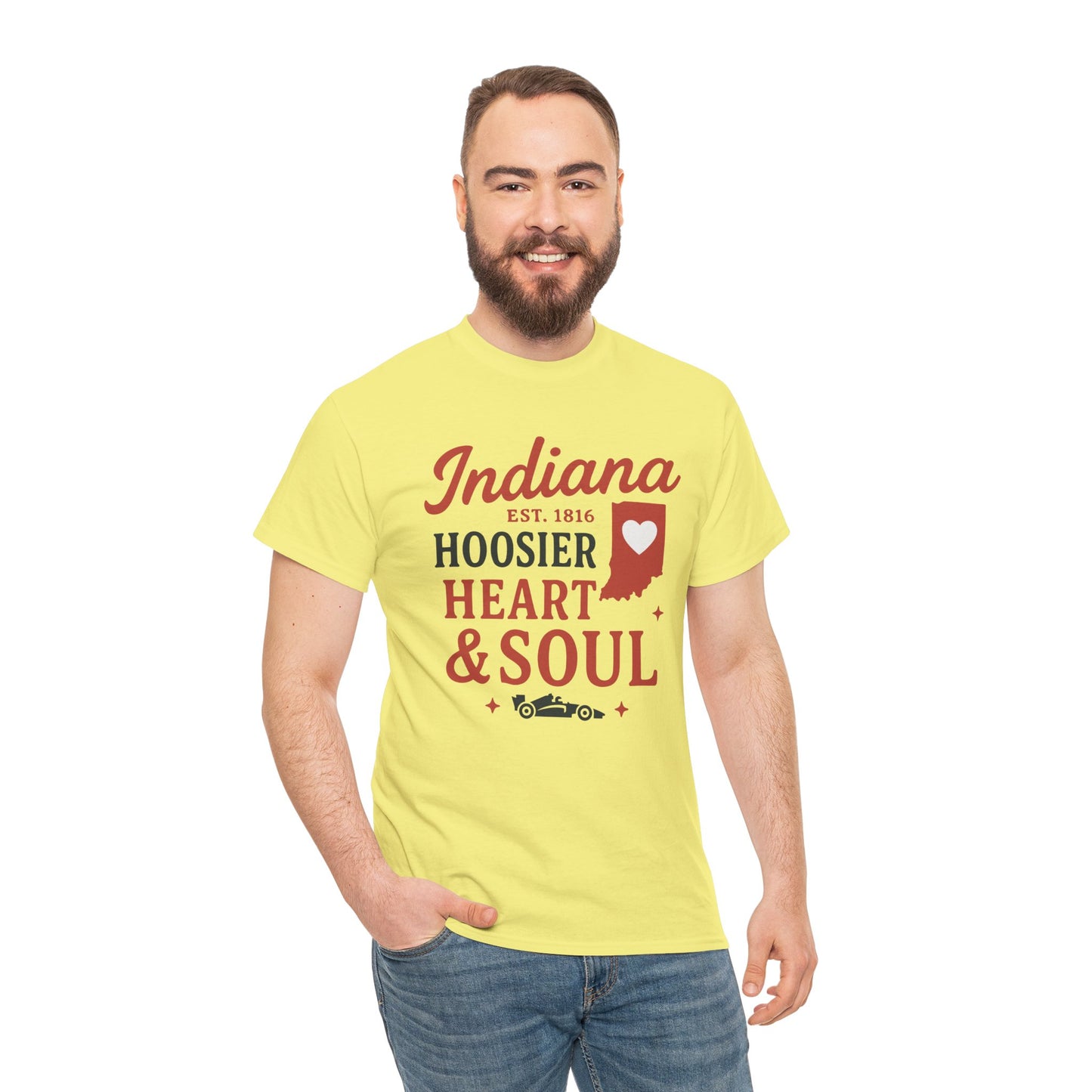 Indiana Hoosier Heart & Soul T-Shirt