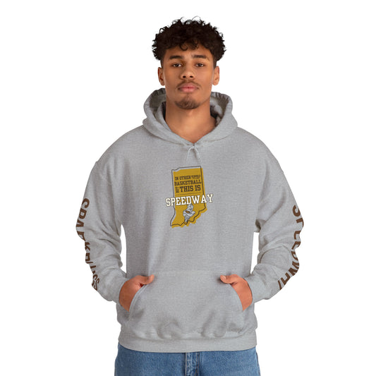 Adult Hoodie - Speedway Sparkplugs Basketball