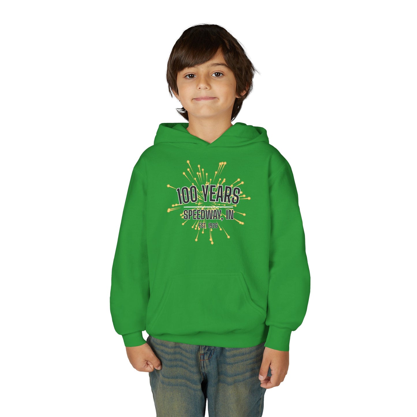 Youth 100th Anniversary - Speedway Firework Hoodie