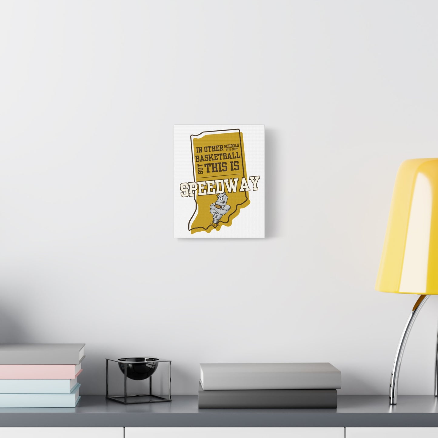 Canvas Wall Art - Speedway Basketball