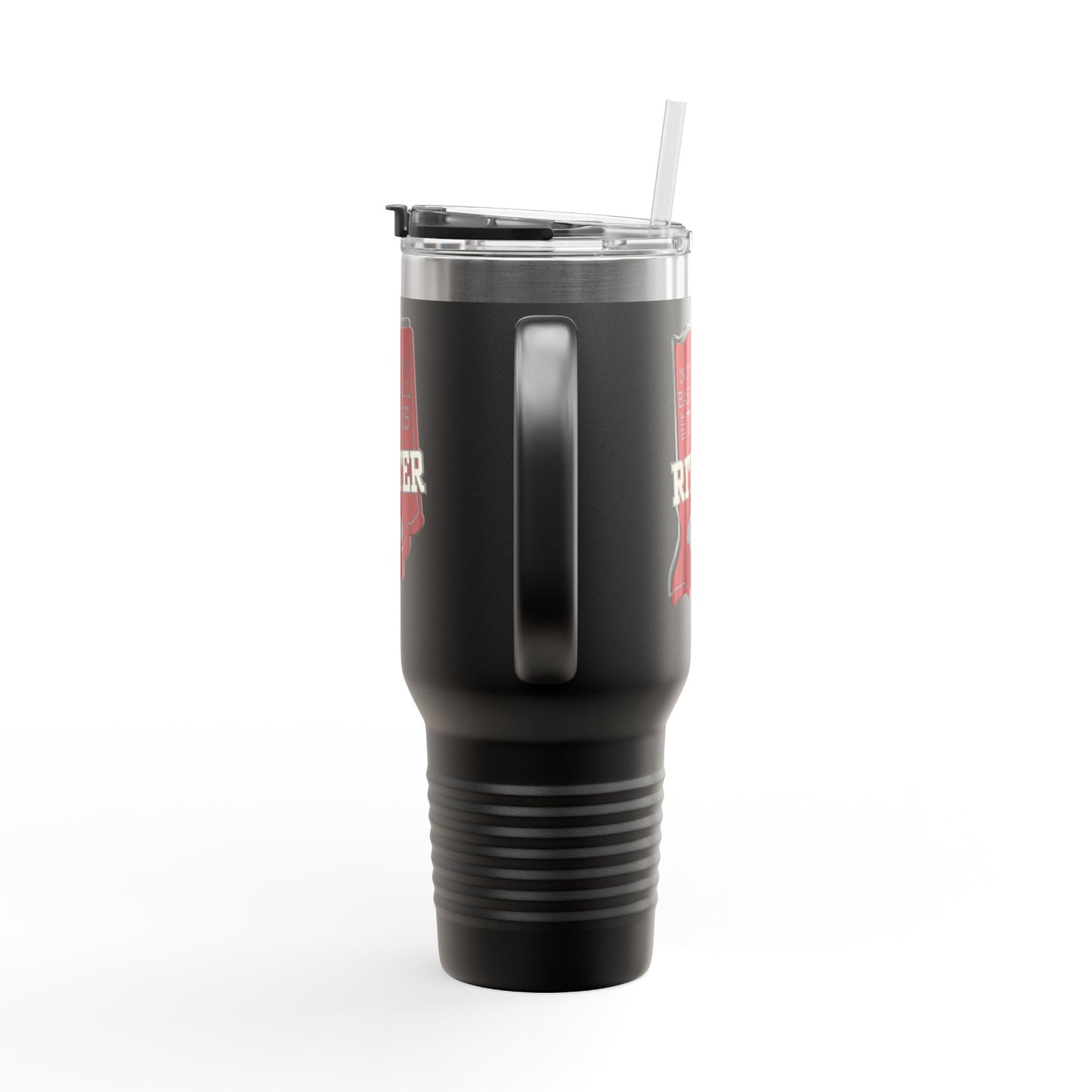 Custom Insulated Travel Mug - Ritter Basketball