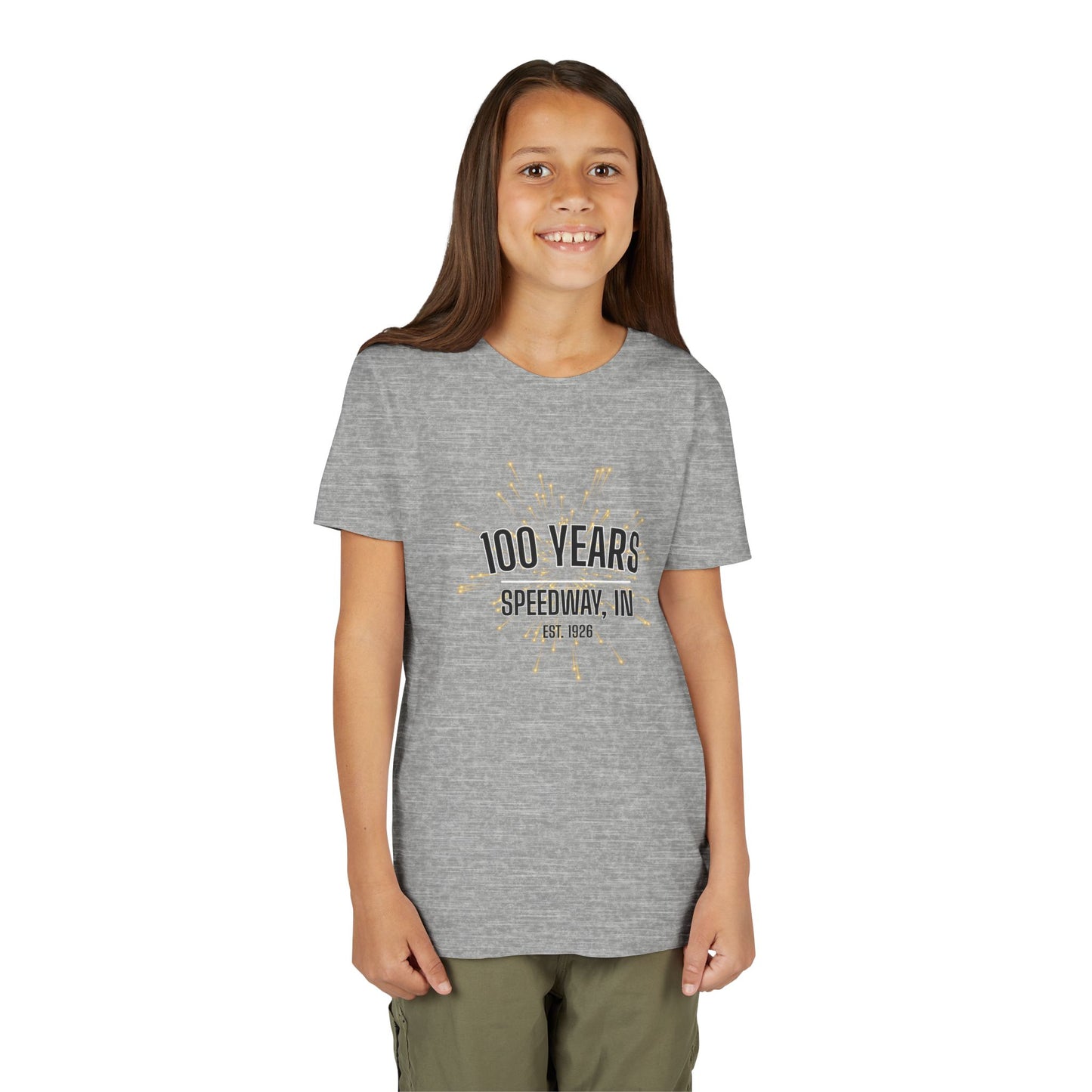 Youth 100th Anniversary - Speedway Firework Tee