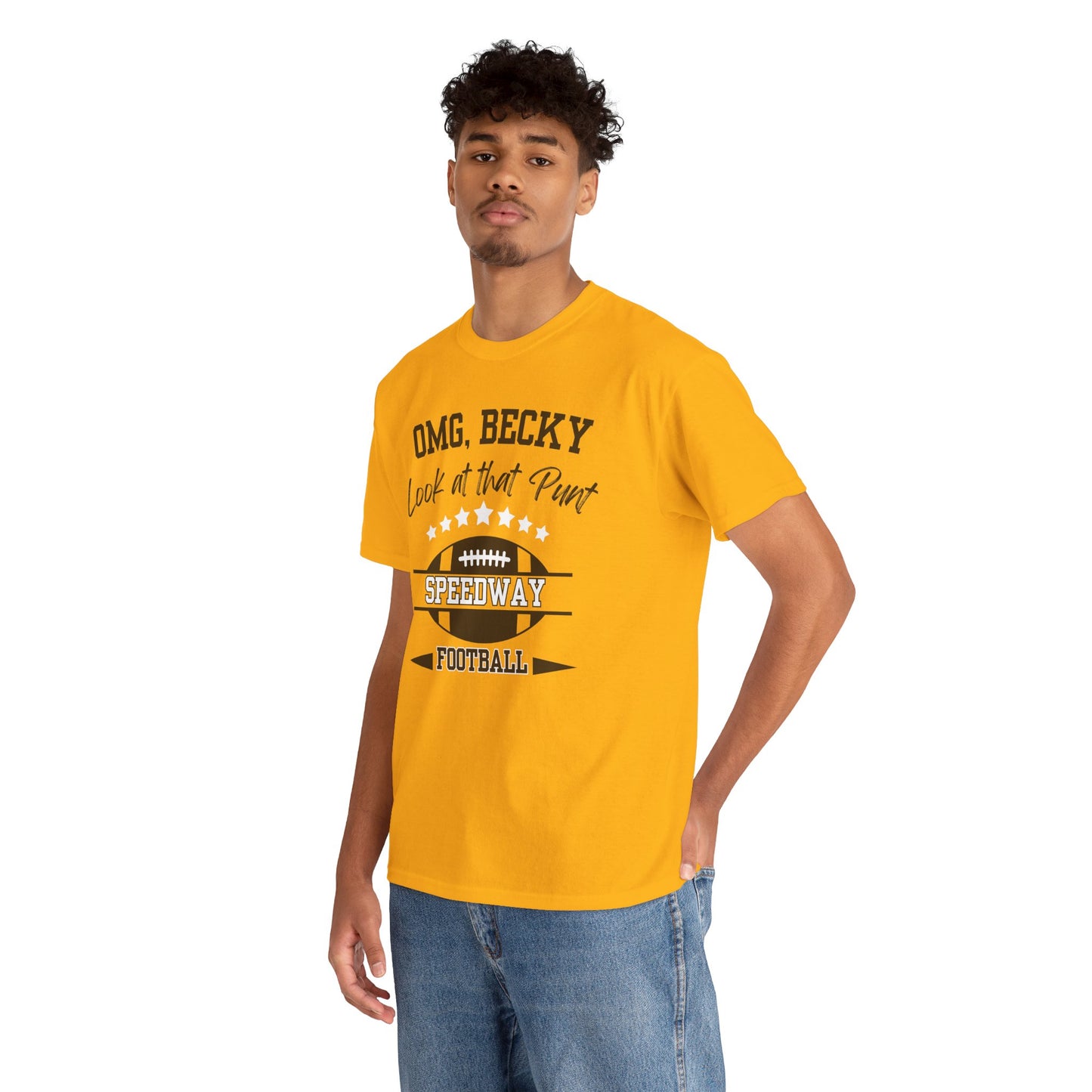OMG, Becky Look at that Punt - Speedway Football Tee