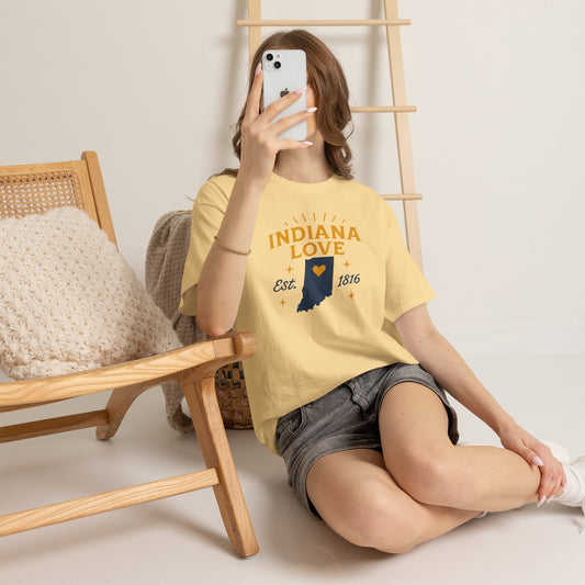 Indiana Love T-Shirt – Est. 1816 State Tee