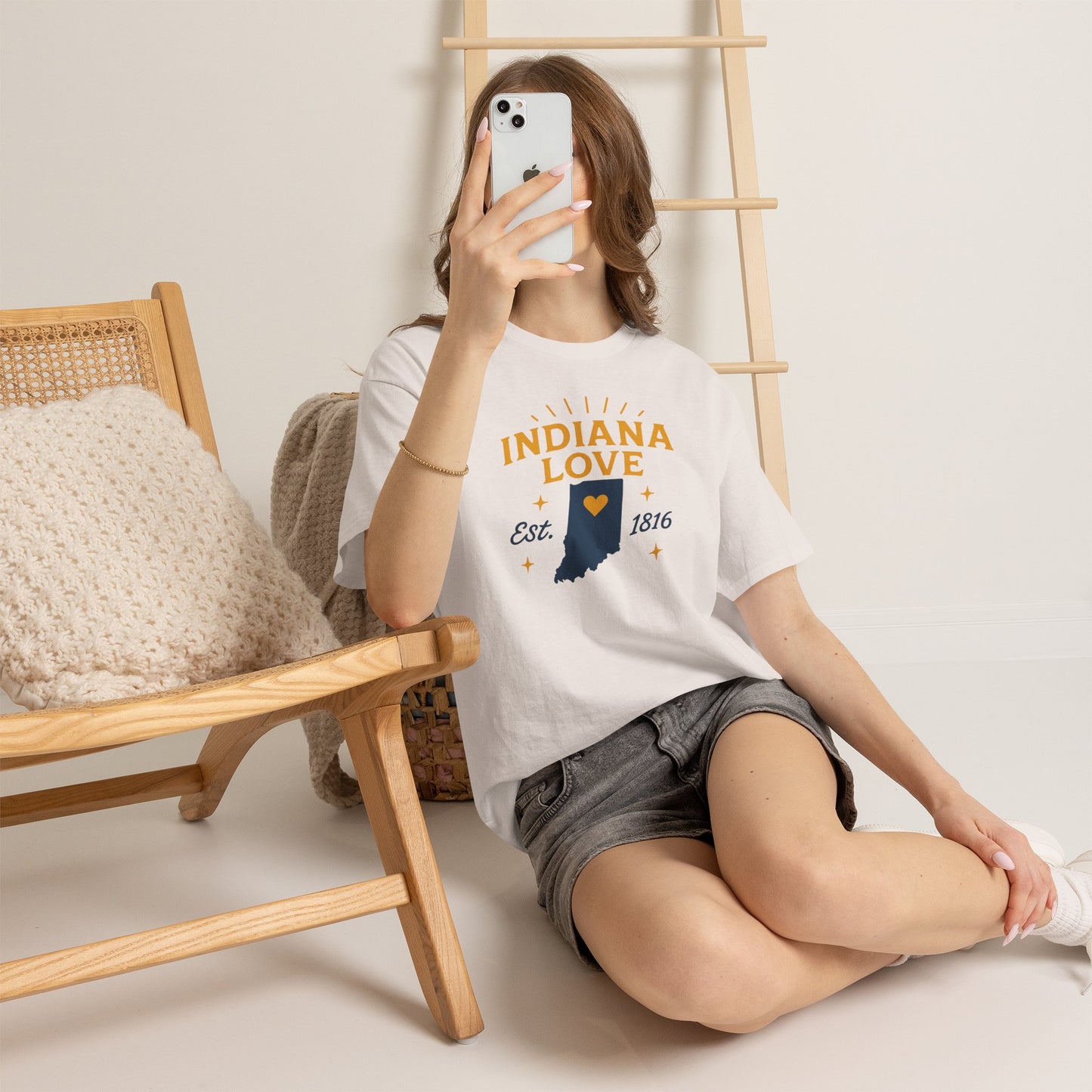 Indiana Love T-Shirt – Est. 1816 State Tee