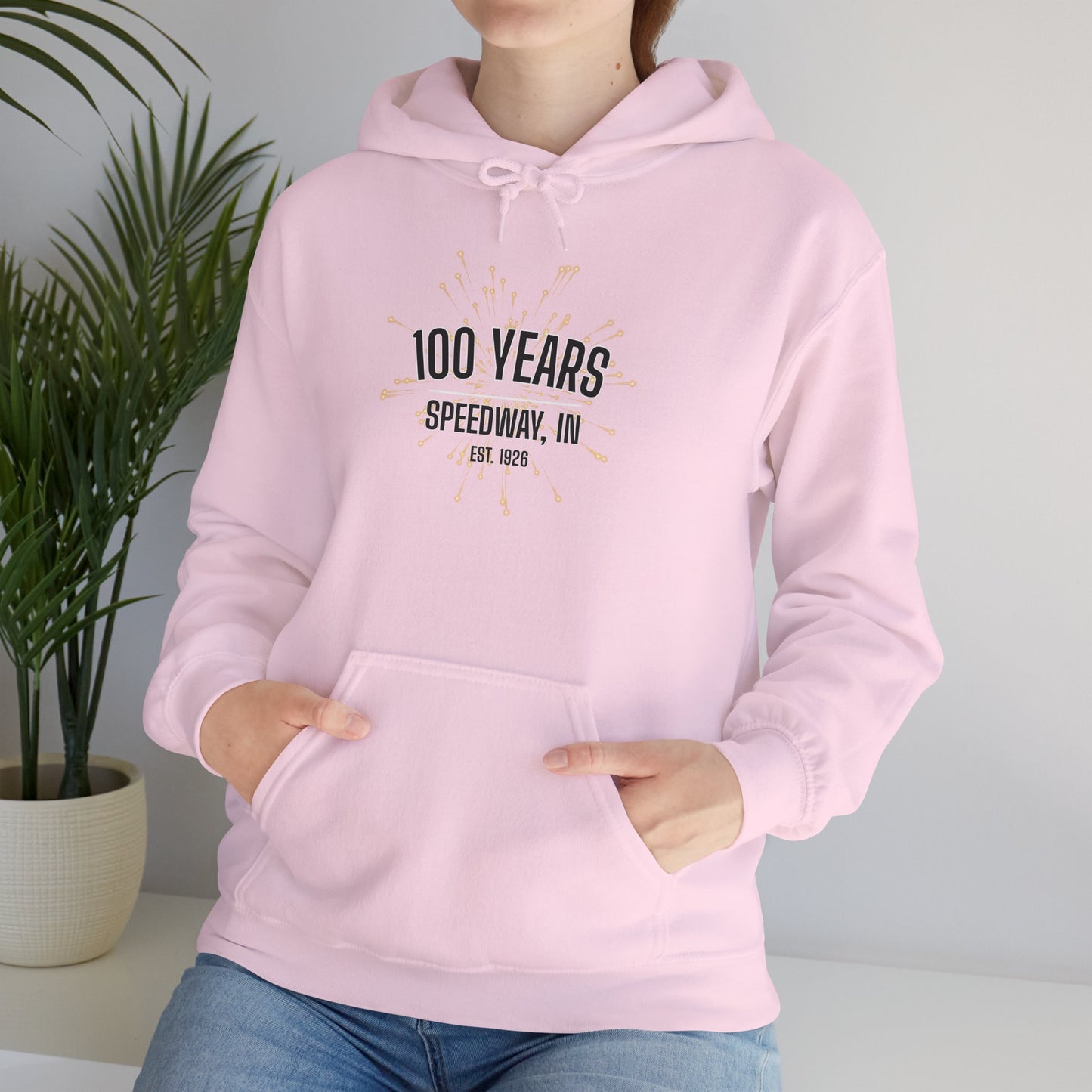 Adult 100th Anniversary - Speedway Firework Hoodie