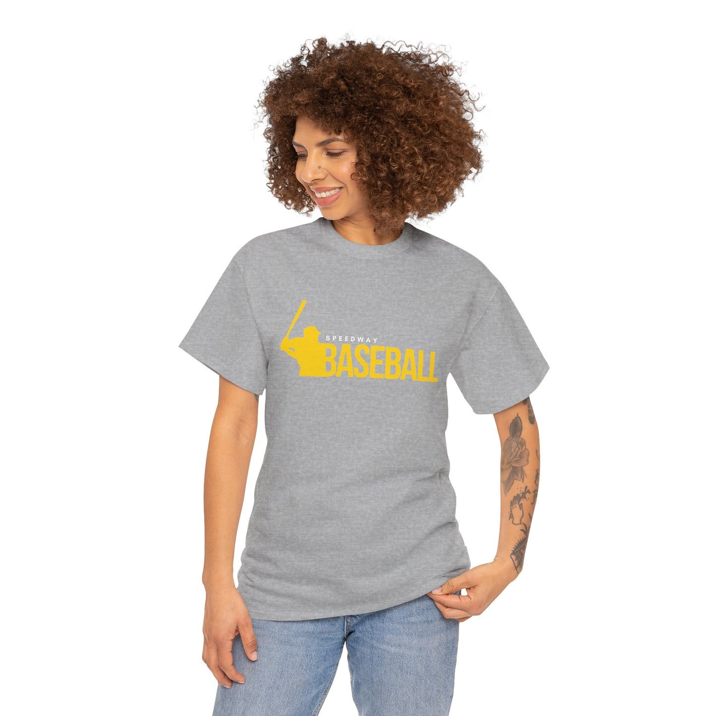 Adult Speedway Baseball Tee