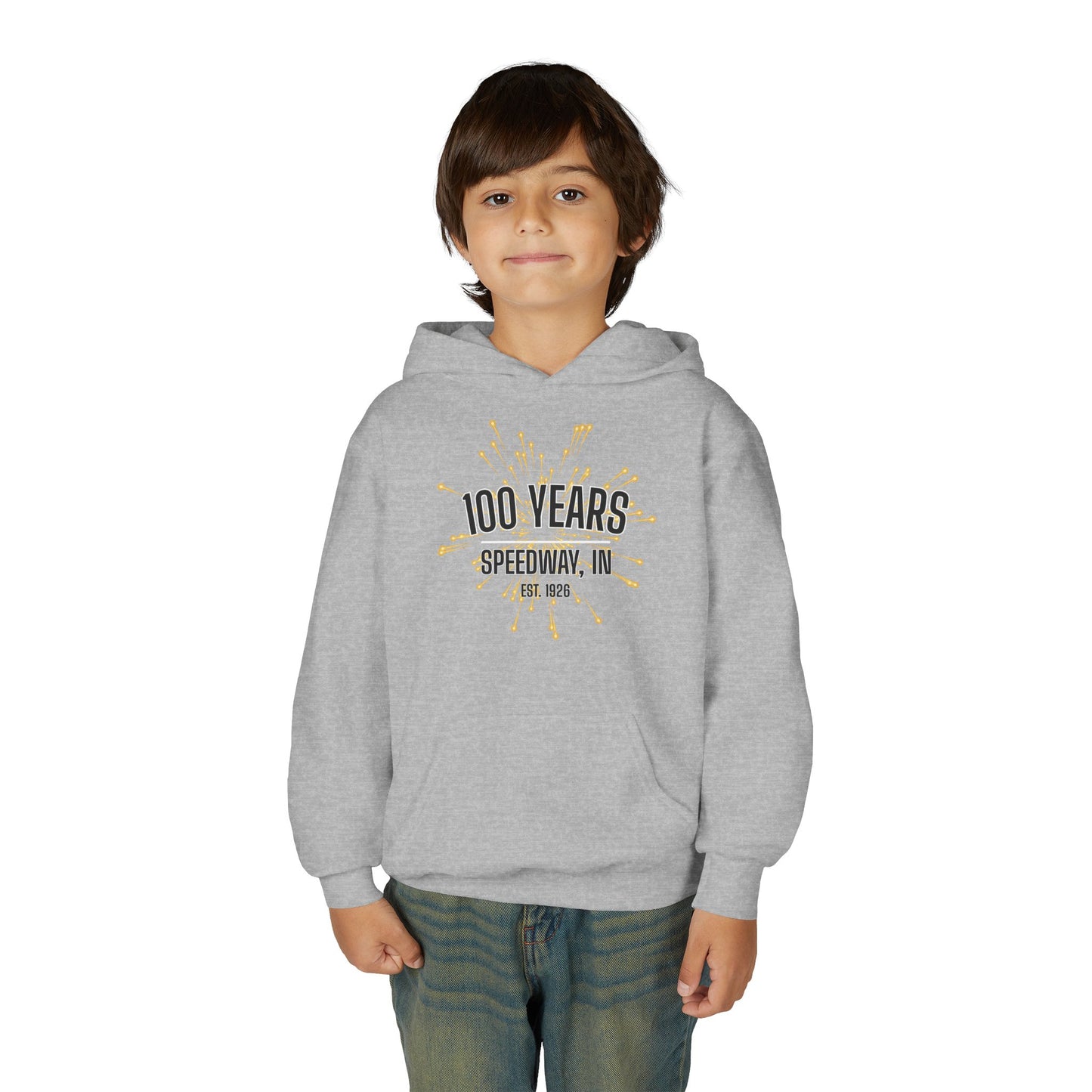 Youth 100th Anniversary - Speedway Firework Hoodie