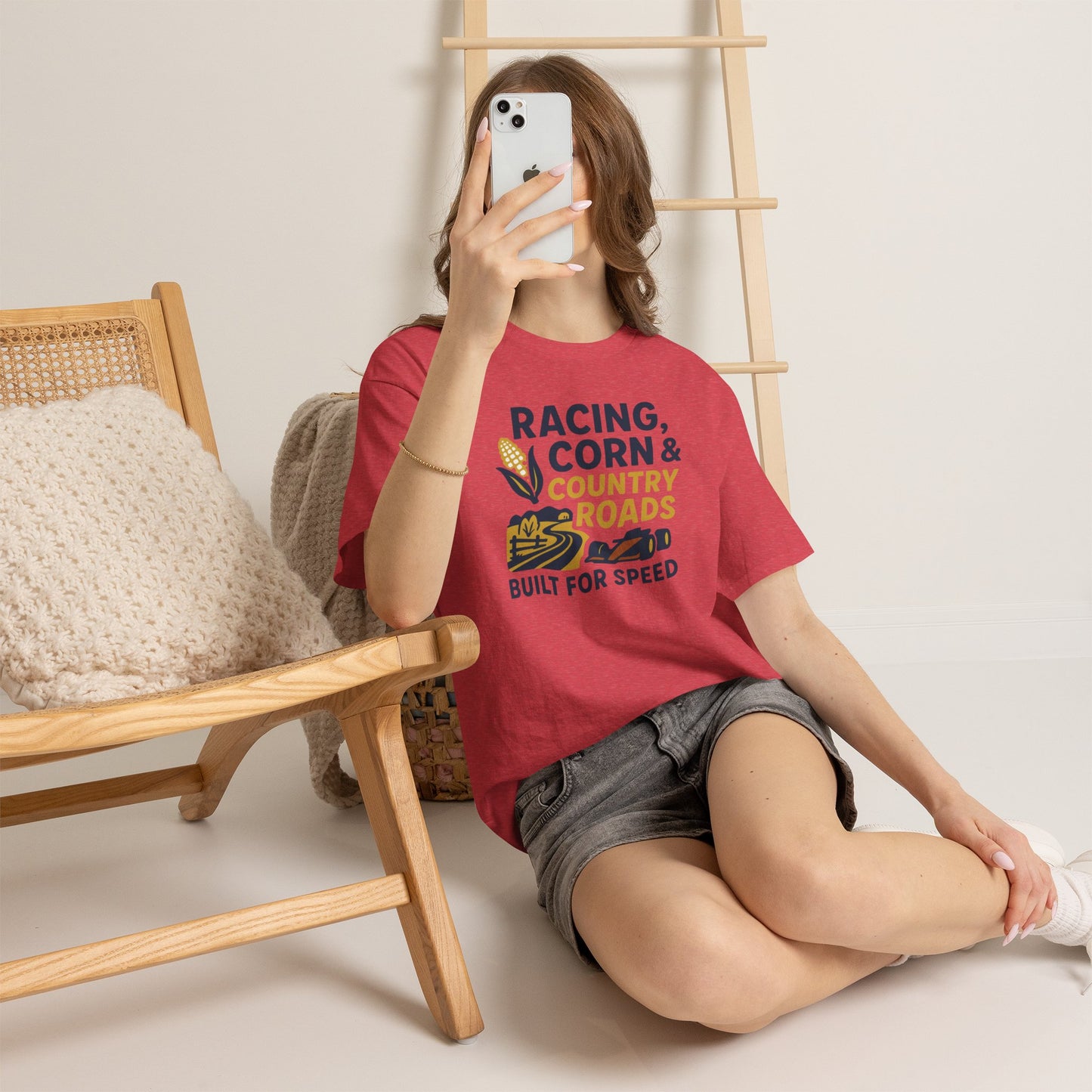 Racing, Corn & Country Roads T-Shirt – Built for Speed Tee