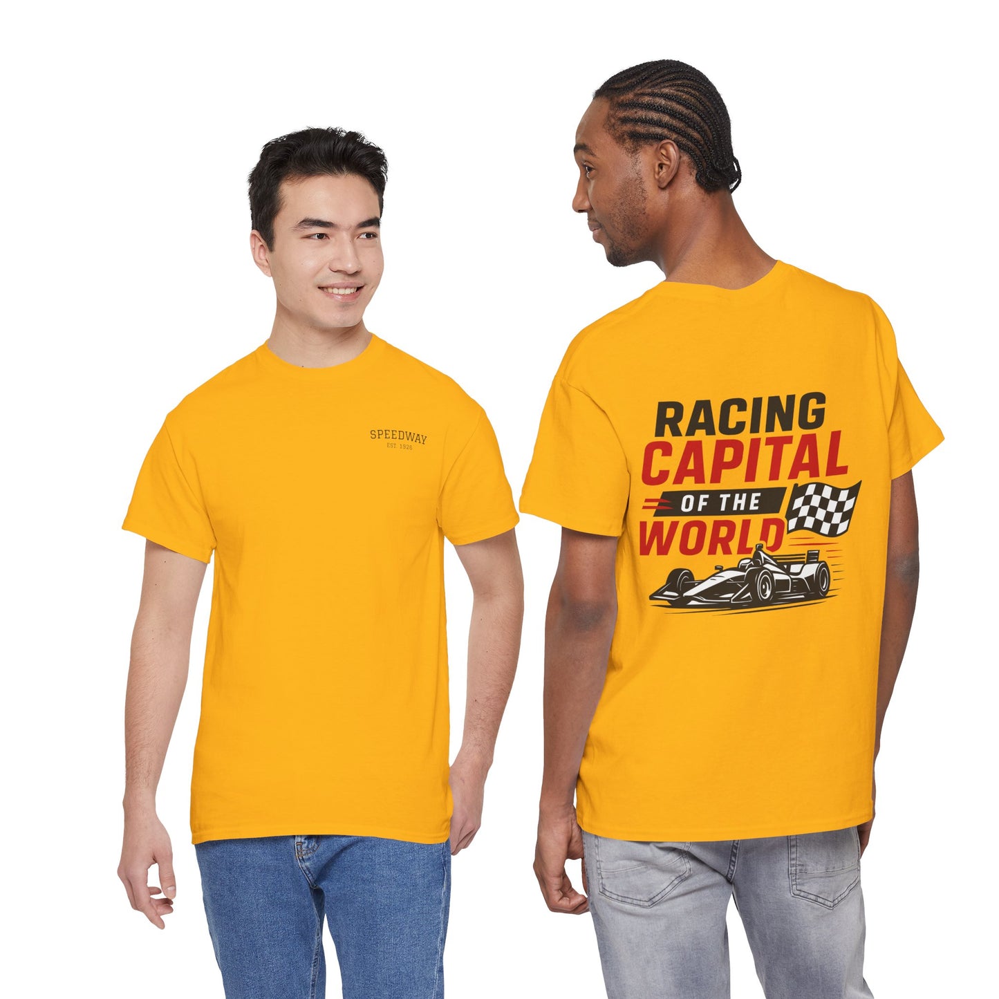 Racing Capital of the World T-Shirt — Indy Race Car Graphic Tee
