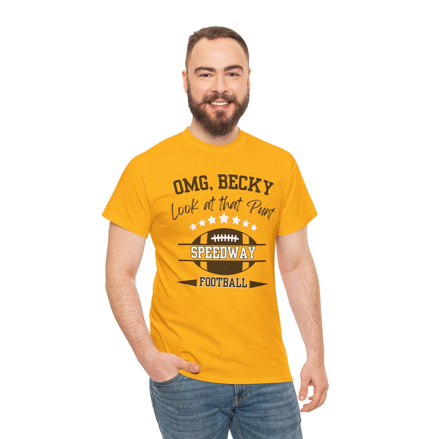 OMG, Becky Look at that Punt - Speedway Football Tee