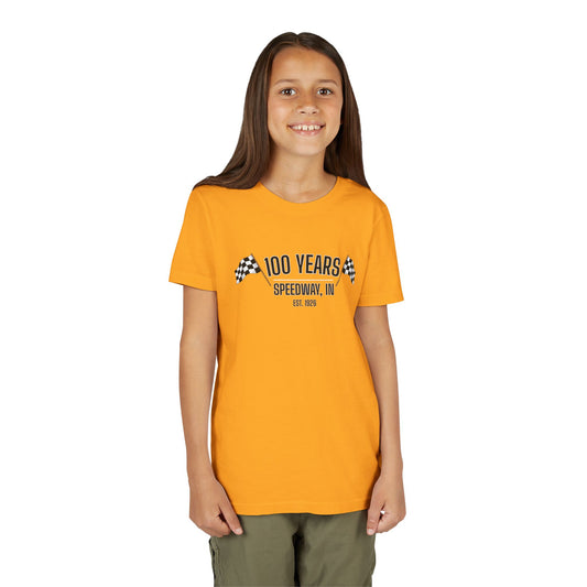 Youth 100th Anniversary - Speedway Flag Tee
