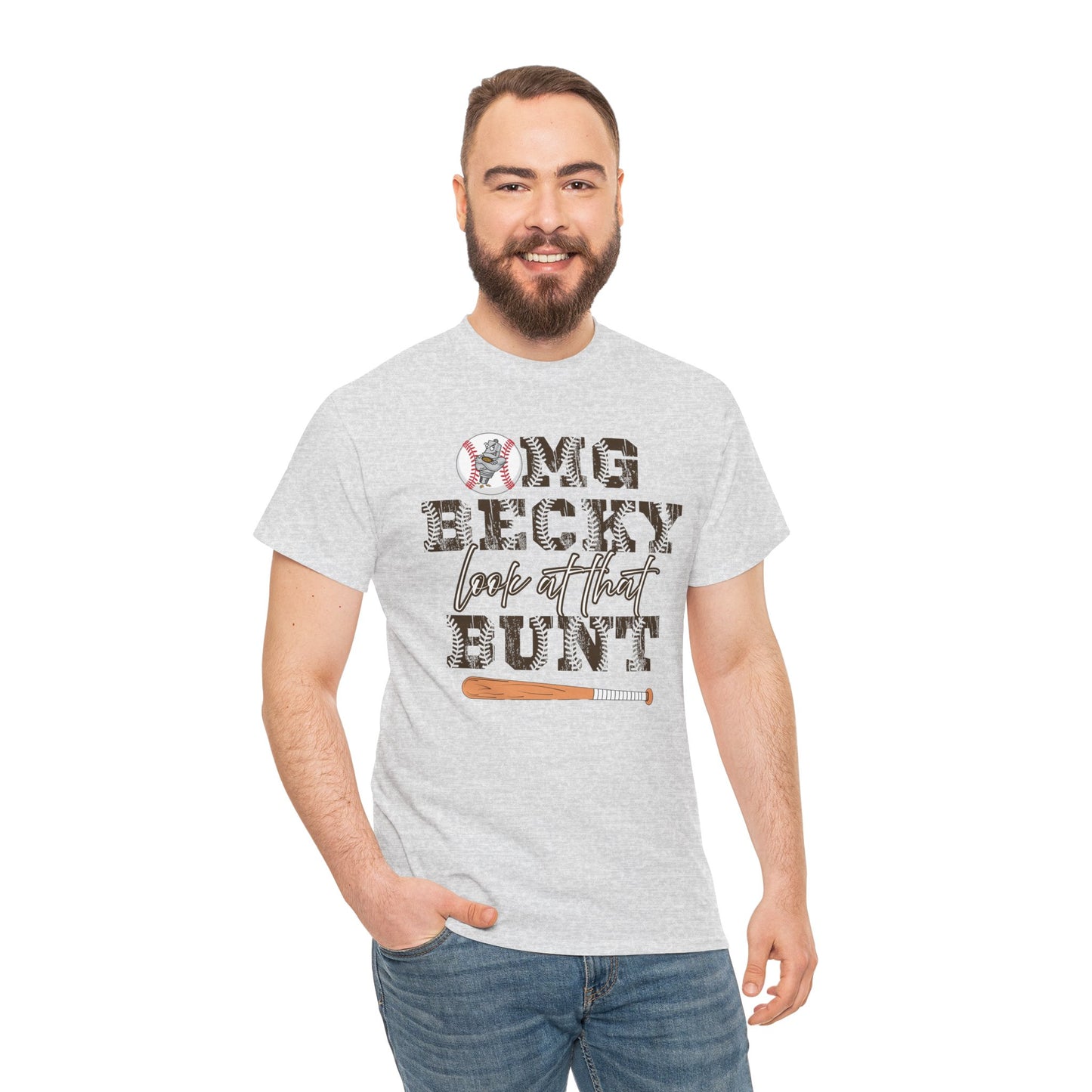OMG Becky Look at That Bunt Speedway Baseball T-Shirt