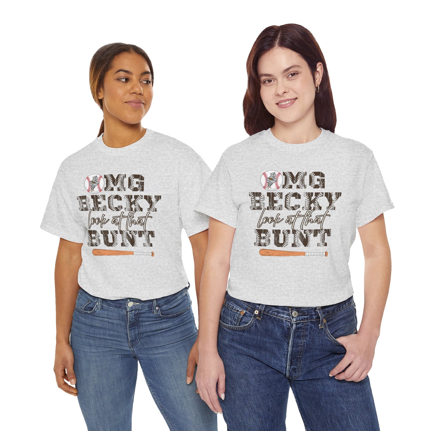 OMG Becky Look at That Bunt Speedway Baseball T-Shirt