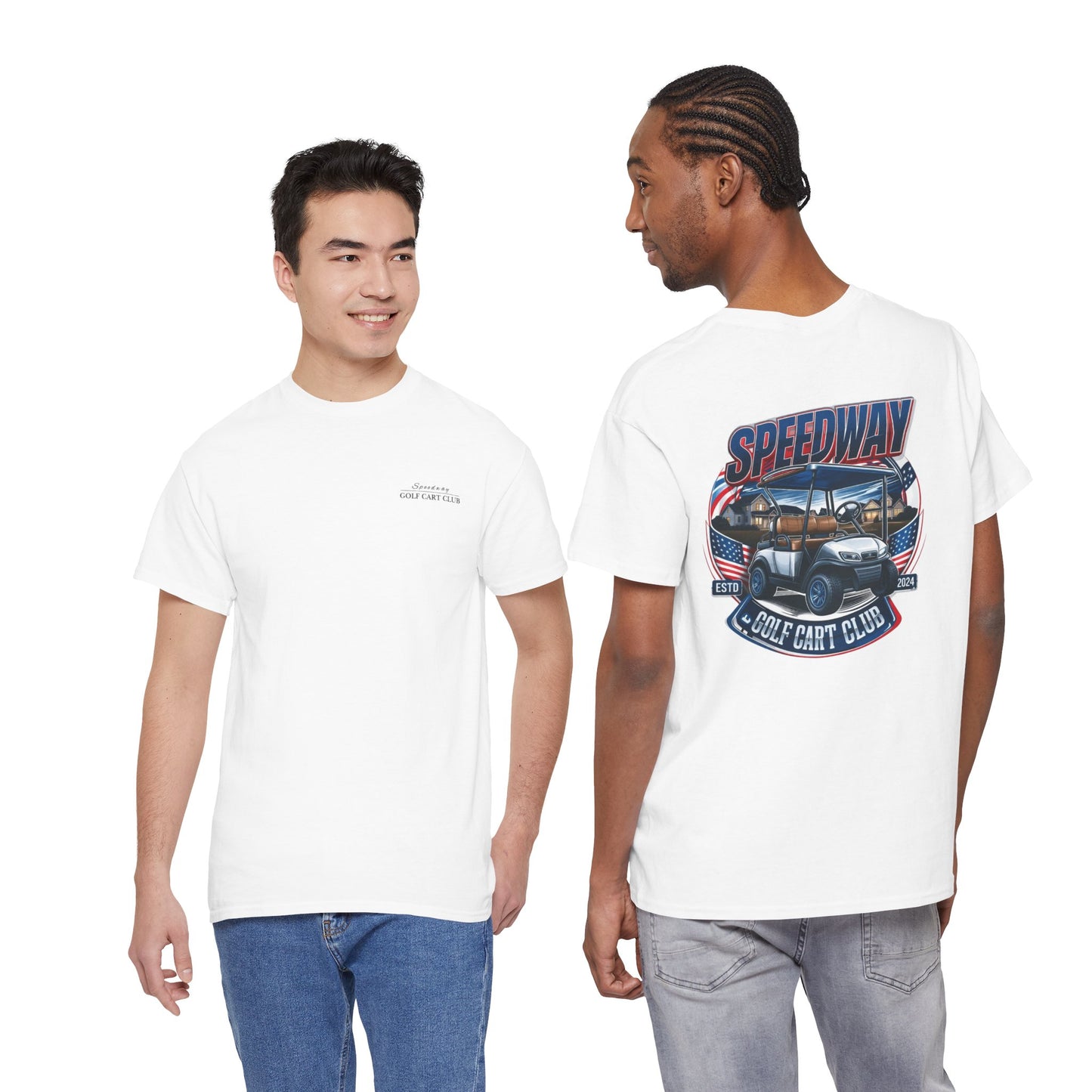 Speedway Golf Cart Club T‑Shirt