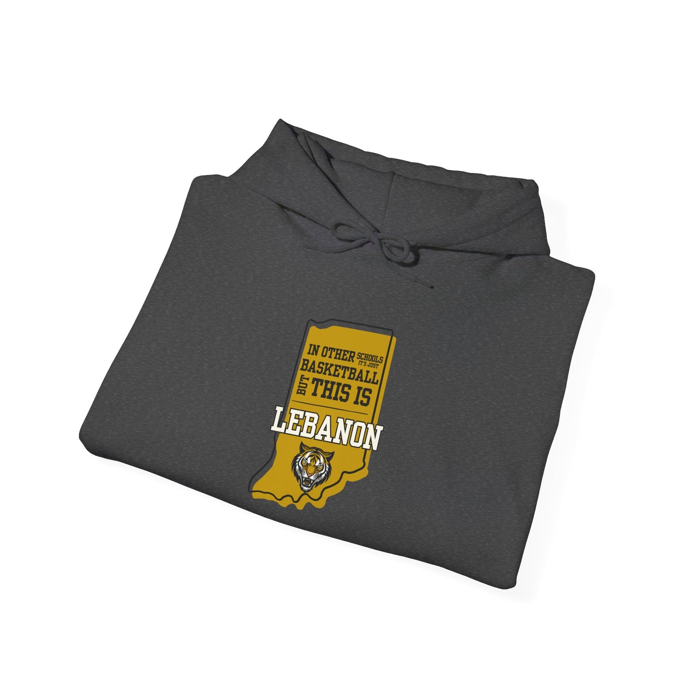 Adult Hoodie - Lebanon Tigers Basketball