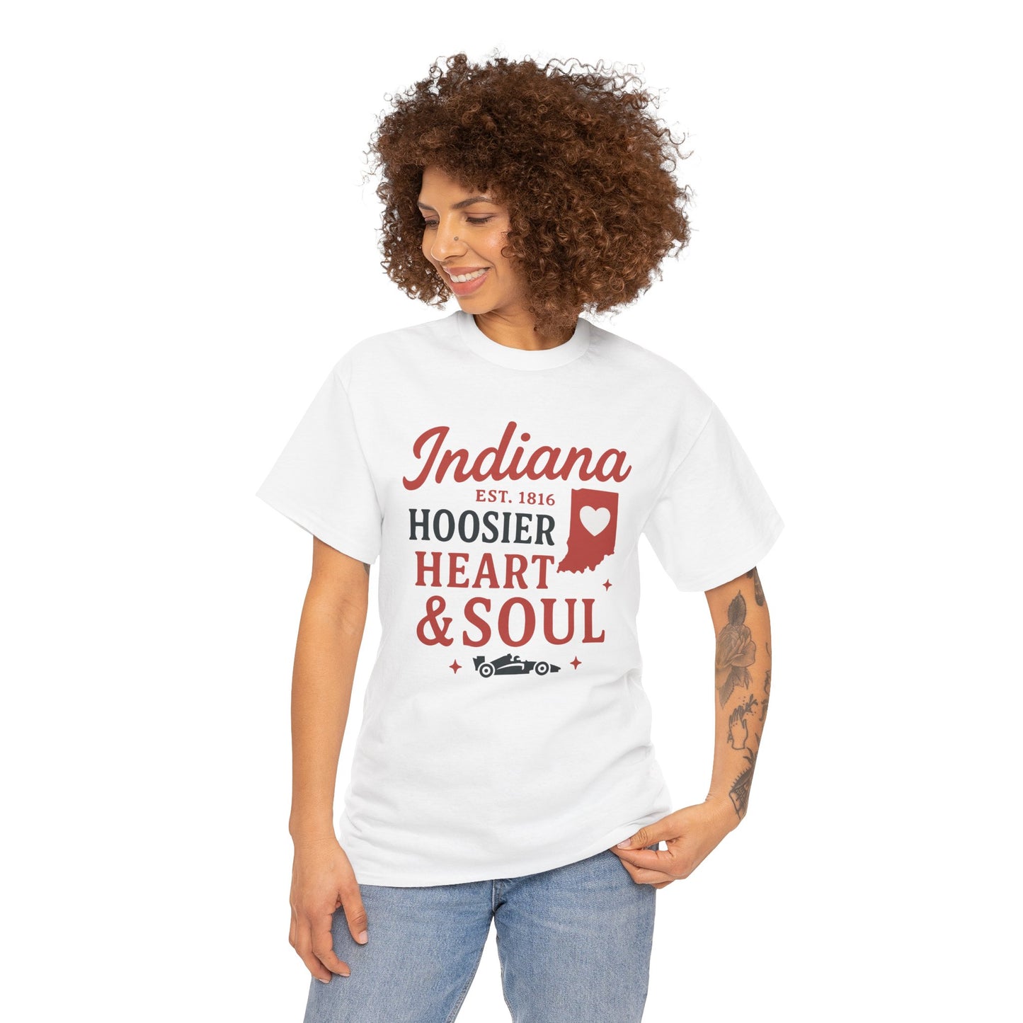 Indiana Hoosier Heart & Soul T-Shirt