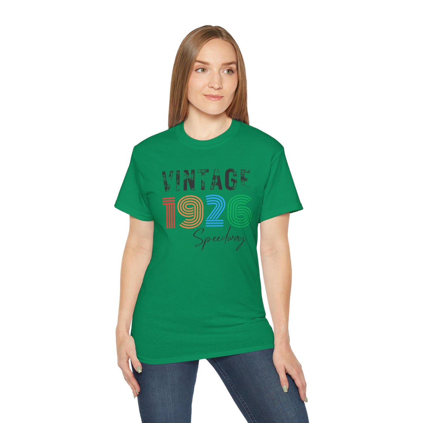 Adult 100th Anniversary - Speedway Vintage Tee