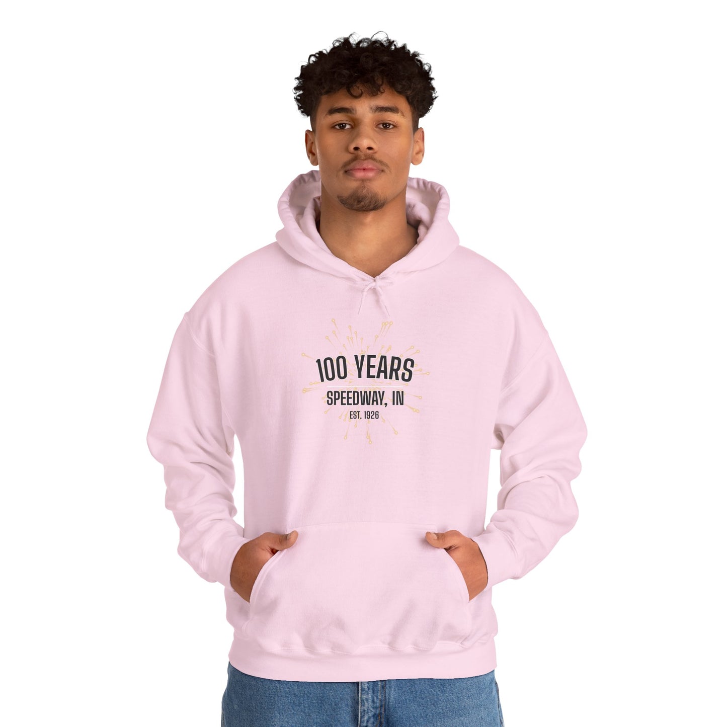 Adult 100th Anniversary - Speedway Firework Hoodie