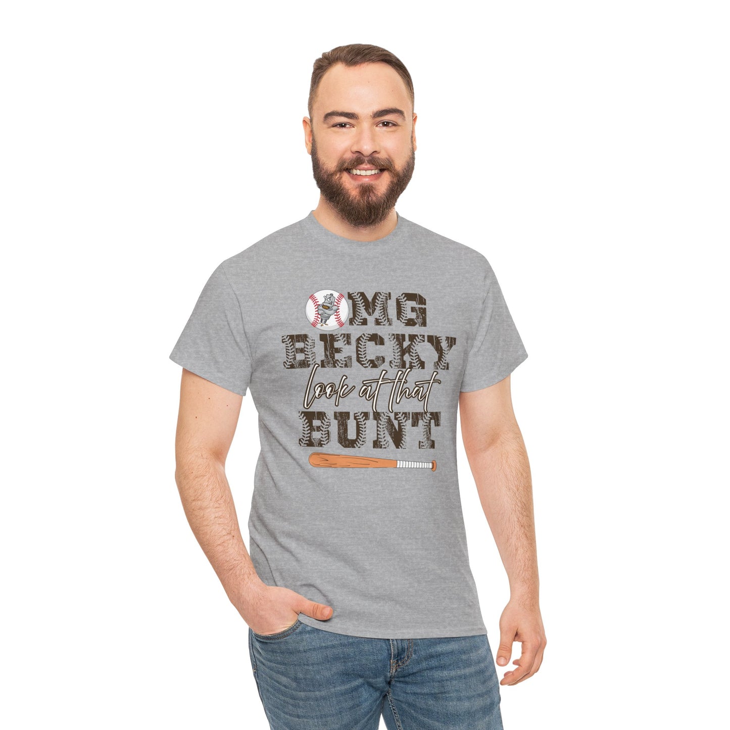 OMG Becky Look at That Bunt Speedway Baseball T-Shirt