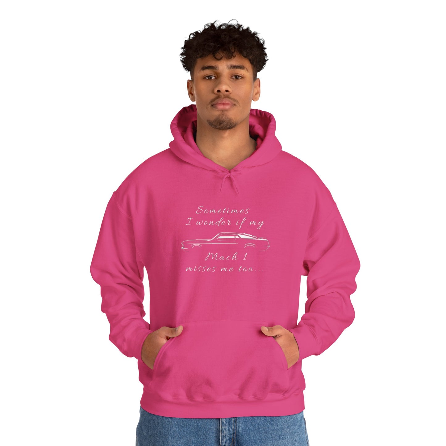 Adult Sometimes I Wonder If My Mach 1 Misses Me Hoodie