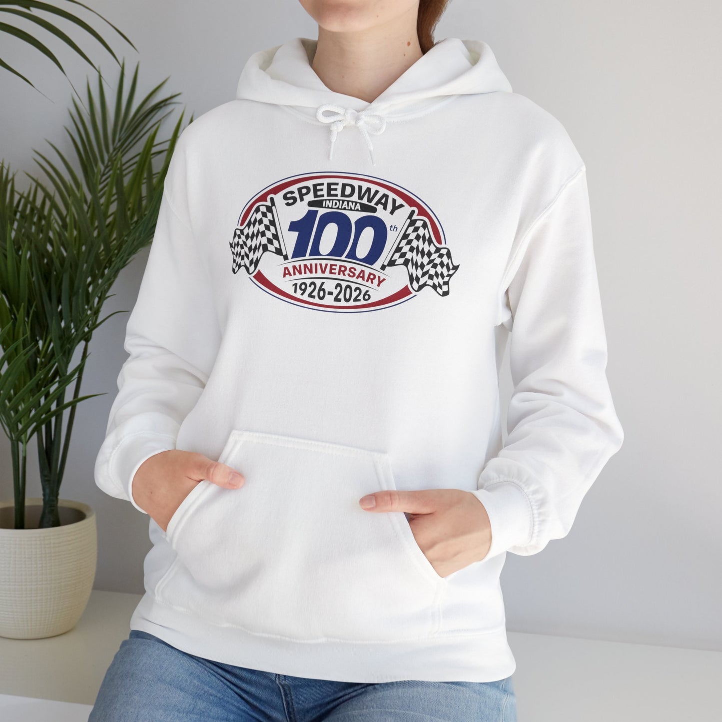 Adult Official Logo Centennial Sweatshirt — Speedway '1926–2026'
