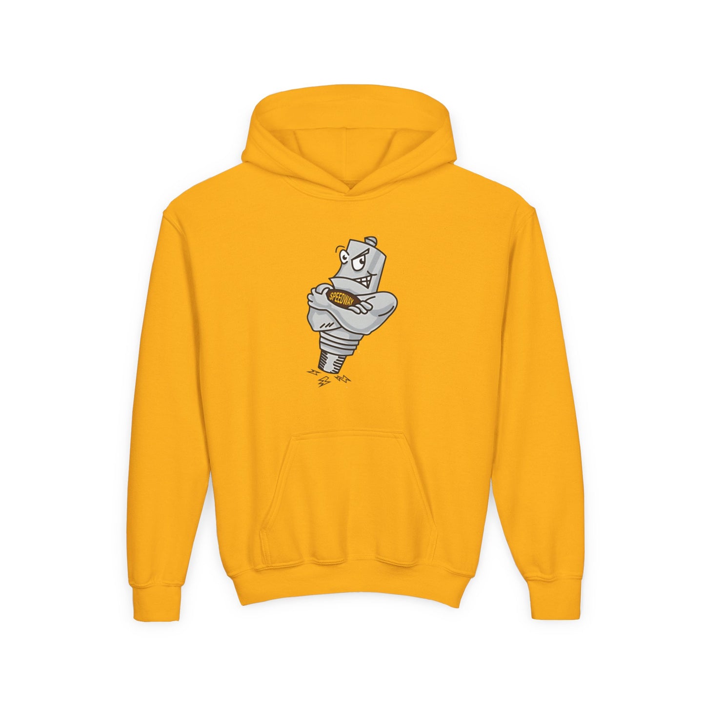 Youth Speedway Sparky Heavy Blend Hooded Sweatshirt