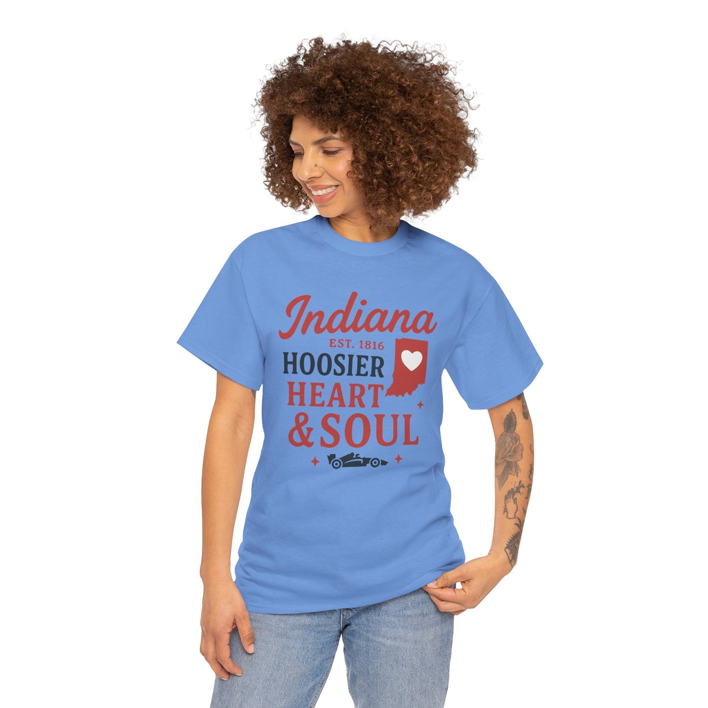 Indiana Hoosier Heart & Soul T-Shirt
