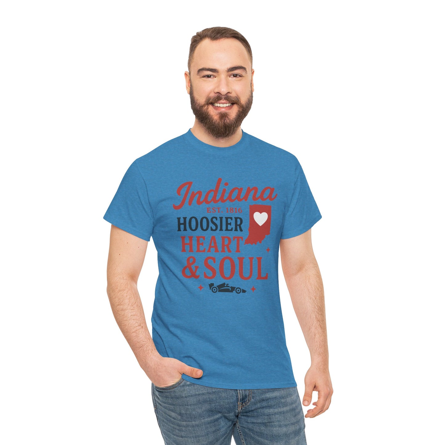 Indiana Hoosier Heart & Soul T-Shirt