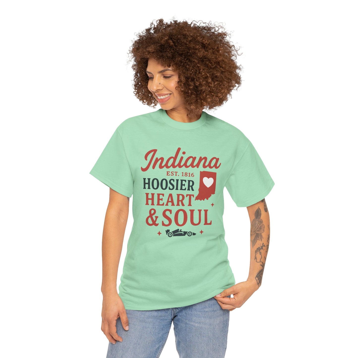 Indiana Hoosier Heart & Soul T-Shirt