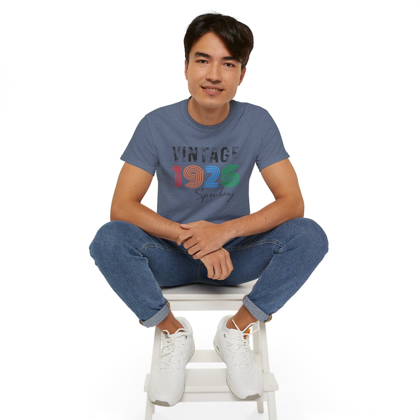 Adult 100th Anniversary - Speedway Vintage Tee
